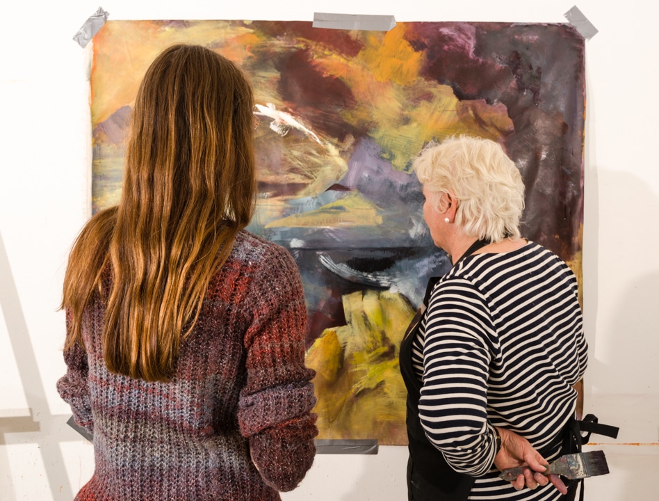 Bilde av kurs i AG - Ateliergruppe