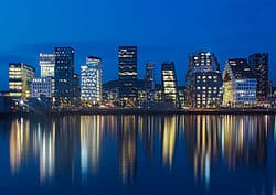 Oslo om natten